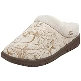 Aussie Dogs Swirly Sheepskin Clog