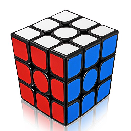 Newislandスピードキューブ ver.2.0 ステッカー立体パズル 競技専用 ポップ防止 回転スムーズ 世界基準配色 6面完成攻略書(LBL法)付属 57x57x57ｍm