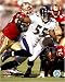 Terrell Suggs - 2007 Action by Unknown Framed with Gold Decor Wood Frame 1.25 inch width, 3/4 inch depth