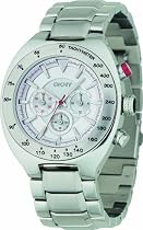 DKNY NY1361 Stainless Steel Chronograph Bracelet Watch With Silver Dial
