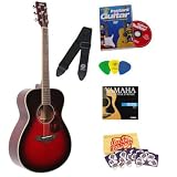 Yamaha FS720S Dusk Sun Red Acoustic Guitar Bundle with Yamaha Starter DVD, Picks, Strap, Strings, Pick Card, and Polishing Cloth Yamaha FS720S Dusk Sun Red Acoustic Guitar Bundle with Yamaha Starter DVD, Picks, Strap, Strings, Pick Card, and Polishing Cloth