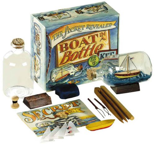 Boat In A Bottle Kit - Nautical Toys &amp; Games 