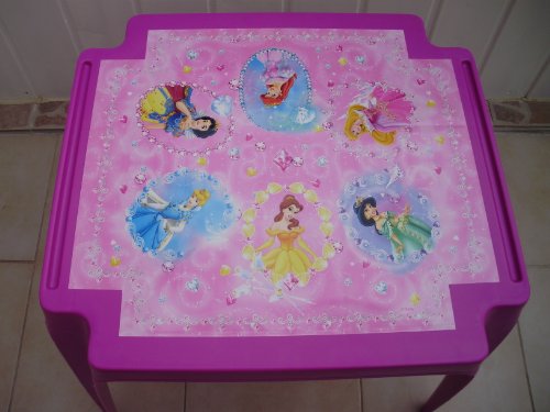 Vollkunststoff Kindertisch Pink Disney Prinzess Motive Reviews