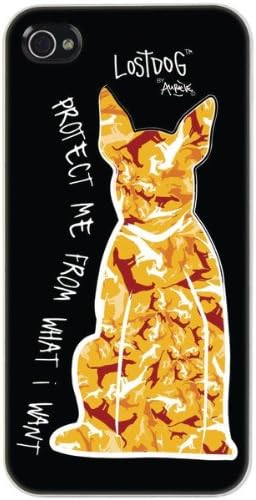 Bluetrek LostDog Slim Hard Case for iPhone 4 - Black with Camouflage [Retail Packaging]