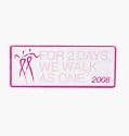 Avon Walk for Breast Cancer 2008 Lapel Pin