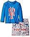 Carter's Boys' 2 Pc Lobster Rash Guard Set