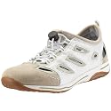 Rieker Gabriele L6297-60, Damen Slipper, beige, (nebel/weiss-silber/beige/bianco 60)