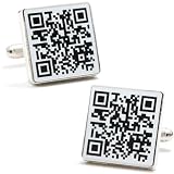 QR Code Cufflinks Cuff Links