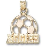 Texas A&M University Aggies Soccerball Pendant (14kt)