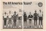 1969 President Physical Fitness All America Team 2-Page Print Ad