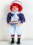 Eddie & Emma 16" Country Doll Pair Duck House ~Retired