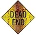 Sunstar Industries Dead End Metal Sign