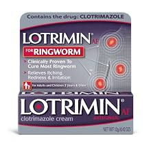 Lotrimin  AF Ringworm Cream, 12-Gram Packages (Pack of 2)