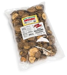 Emperor's Kitchen Organic Whole Shiitake Mushrooms, 17.6-Ounce Bag