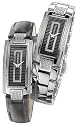 Raymond Weil Shine Women's Stainless Steel, Black Dial Quartz  Diamond Watch 1500-ST2-70381