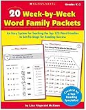 20 WEEKBYWEEK WORD FAMILY LEARNING