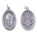 Pope John Paul Oxidized Medal - MADE IN ITALY