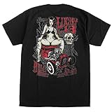 (ラッキー13)LUCKY13 メンズ半袖Tシャツ “Lilith” [並行輸入品]