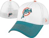 NFL Unisex Adult Miami Dolphins Blitz Neo 3930 Cap (White/Green, Medium/Large)
