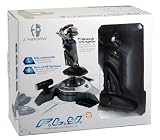 Cyborg - F.L.Y.5 Flight Stick - Joystick filaire pour PC - Double manette des gaz - Gachette 5 boutons - Noir