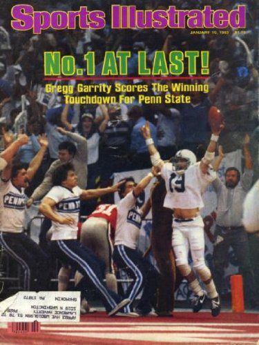 Sports Illustrated January 10 1983 Gregg Garrity/Penn State on Cover - Wins Sugar Bowl National Championship, SMU Wins Cotton Bowl, UCLA Wins Rose Bowl, Nebraska Wins Orange Bowl, Notre Dame