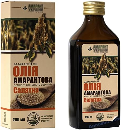 Amaranth seed Oil. Cold pressed. Squalene above 8%, 200ml. directly by Agricultural producer