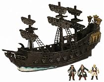 Pirates of the Caribbean 3 - Pirate Fleet Micro Ship - Black Pearl with Jack, Will and Gibbs