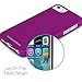 CaseCrown Lux Glider Case, Perfect Fit & Soft Interior, for iPhone 5 / 5S / SE (Purple Amethyst)