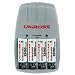 Uniross Classic Xpress 150 Charger with 4 x AA 1300 mAh Rechargeable Batteries