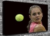 Jelena Dokic - Australia Sports Tennis Canvas Art Canvas Print Print Picture Size: (60