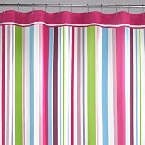 MaytexPartyStripePEVAShowerCurtain