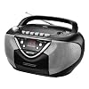 Karcher RR 5030 Radiorekorder (CD-Player, AM/FM-Radio, Kassettenrekorder) schwarz