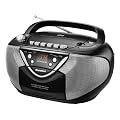 Karcher RR 5030 Radiorekorder (CD-Player, AM/FM-Radio, Kassettenrekorder) schwarz