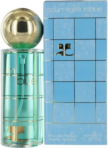 COURREGES IN BLUE by Courreges EAU DE PARFUM SPRAY 3.4 OZ for WOMEN ---(Package Of 6)