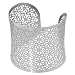 Stainless Steel Floral Cuff