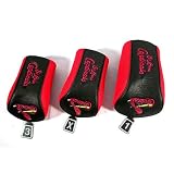 Saint Louis Cardinals MLB Mesh Barrel Headcovers (Set of 3) by McArthur Golf.