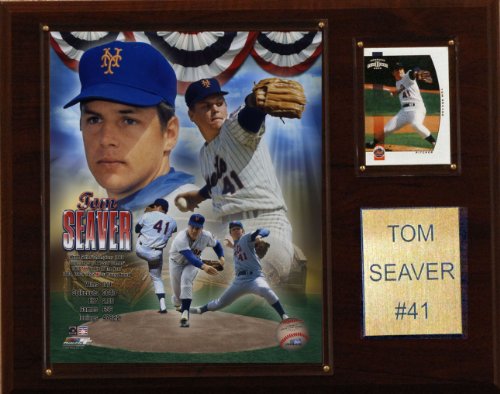 MLB Tom Seaver New York Mets Player Plaque