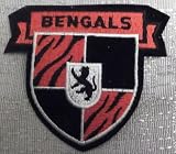 NFL CINCINNATI BENGALS Crest Symbol Embroidered PATCH