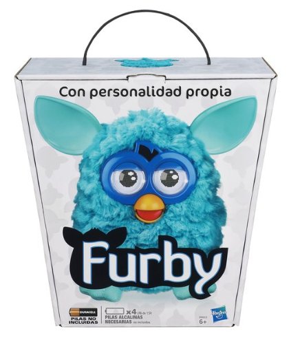 Imagen 2 de Furby azul - Mascota electrónica (habla español) (39832500)