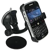 Amzer Suction Cup Windshield, Dash or Console Mount for BlackBerry Bold 9000 (Black)