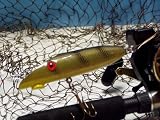 Green Perch - Custom Muskie Jerk Bait by Fred Bohn