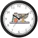 Menorah & Jewish Books Judaica Jewish Theme Wall Clock by WatchBuddy Timepieces (White Frame)