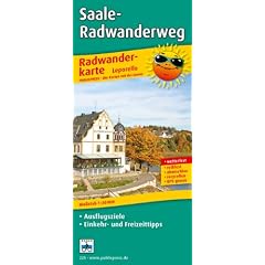 Radwanderkarte Saale-Radwanderweg: Mit Ausflugszielen, Einkehr- & Freizeittipps, wetterfest, rei�fest, abwischbar, GPS-genau, 1:50000: Radwanderkarte ... reissfest, wetterfest, recycelbar, GPS-genau