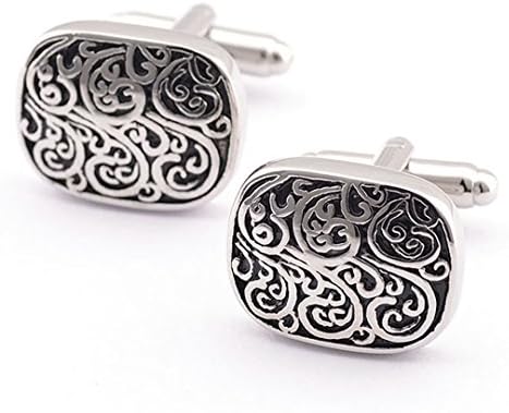Mens Classic Modern Dress Shirt Cufflinks Engraved Styles