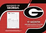 Georgia Bulldogs 2008 - 2009 8x11 Academic Planner (Aug 2008 - July 2009).