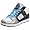 White/Black/Blue