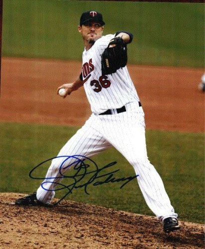 Autographed Joe Nathan - Minnesota Twins 8x10 Photo