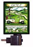 Sports Night Light - What a Great Way to Spend the Day - Golf