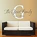 Family Name Decal Personalized Family Name Decal Monogram Established Date Vinyl Wall Decal Family Custom Decor