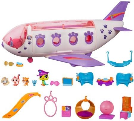 Littlest Pet Shop 160+ pieces LPS Jet